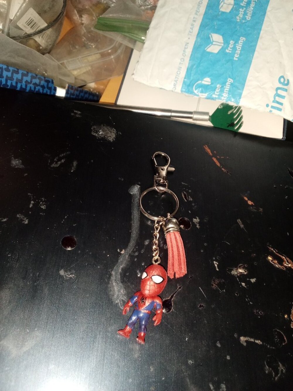 Marvel Spiderman Keychain Bag Charm